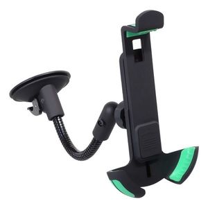 Suport pentru telefon / GPS pe ventuză Compas Max, negru imagine