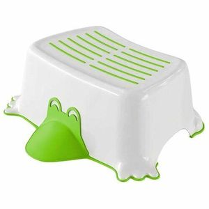 Treaptă de baie antiderapantă AQUALINE 366411 pentru copii Duck, verde, verde imagine