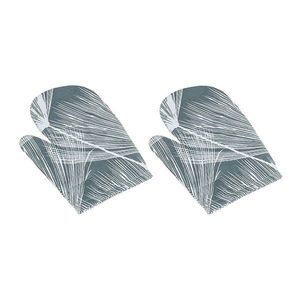 Mănușă de bucătărie Bellatex Puf gri, 28 x 18 cm, 2 buc imagine