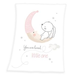 Pătură Herding Little Bunny, pentru copii, 75 x 100 cm imagine