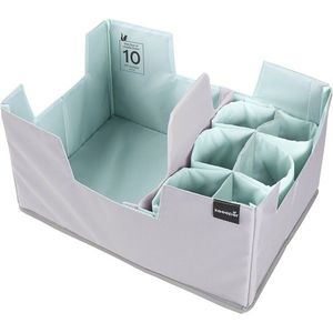 Keeeper Organizator pliabil pentru cumpărături Nea set XL Aquamarine 28 l, XL imagine