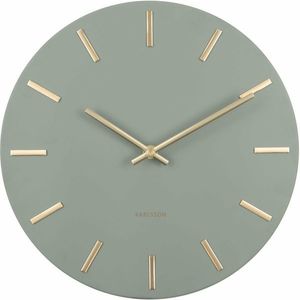 Ceas de design, de perete, Karlsson 5821DG, diam. 30 cm, verde imagine