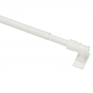 Bară extensibilă 12 mm alb, 85 - 135 cm, 85 - 135 cm imagine