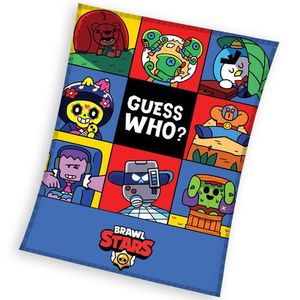 Pătură pentru copii Brawl Stars Guess Who , 110 x140 cm imagine