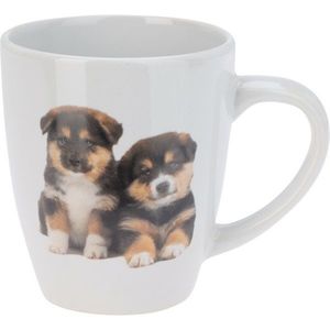 Set de căni din gresie Dogs 3 buc, 220 ml imagine