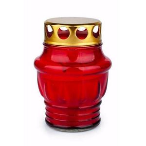 Lumânare de cimitir Provence, roșu, 24 de ore imagine