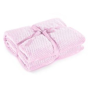 Pătură DecoKing Henry, roz deschis, 150 x 200 cm imagine