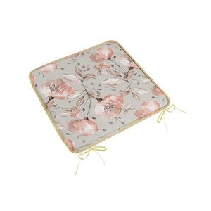 Bellatex Perna Adéla netedă Lilie somon, gri, 40 x 40 cm imagine