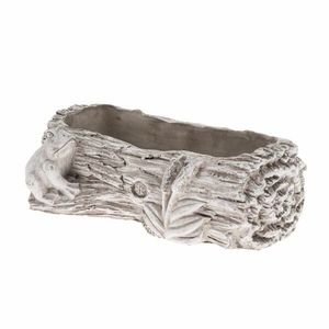 Ghiveci din beton Trunchi de broască, 27 x 8, 5 x15, 5 cm imagine