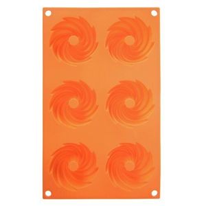 Formă de silicon pentru brioșe Orion, portocaliu, portocaliu imagine