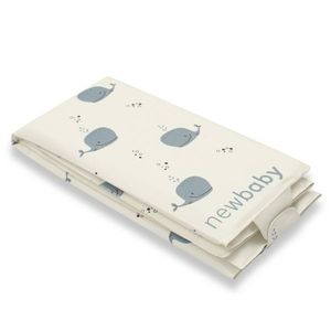 Saltea de înfășat de călătorie New Baby Basic Whale , 40 x 59 cm imagine
