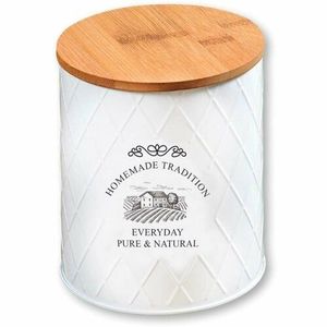 Recipient de depozitare Kesper 38257, alb, diam. 11 cm imagine