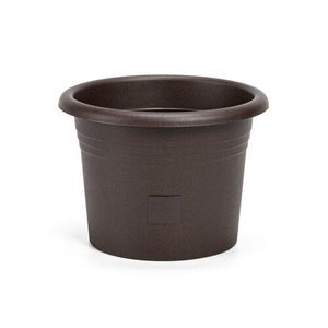 Plastia Ghiveci cu auto-irigare Narza diametru 60cm, ciocolatiu, maro închis, diam. 60 cm imagine
