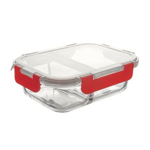 Tavă de copt divizată Orion cu capac din plastic, 18 x 13, 5 x 6 cm, 18 x 13, 5 x 6 cm imagine