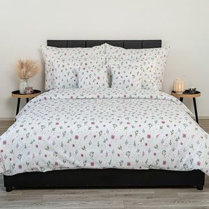 Lenjerie de pat din bumbac crep Kvalitex Pajiște de vară, 240 x 200 cm, 2 buc. 70 x 90 cm imagine