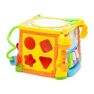 Cub muzical educativ interactiv Baby Mix, galben imagine