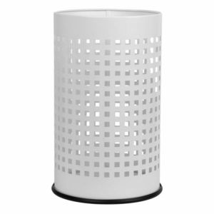 Alda Coș de gunoi Officer perforat 18 l, alb, alb, 18 l imagine