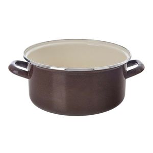 Orion Casserole smaltată cu margine Brown, 4 l, 4 l imagine