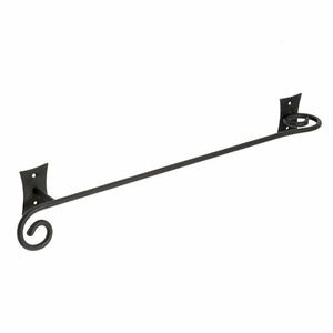 Suport pentru prosoape METAFORM CC420 Rebecca 45 x6, 1 cm , negru imagine