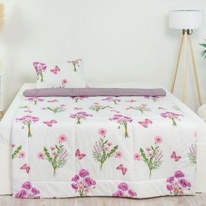 Stanex CLASSIC set de vară Primăvara violet, 140 x 200 cm, 40 x 60 cm imagine