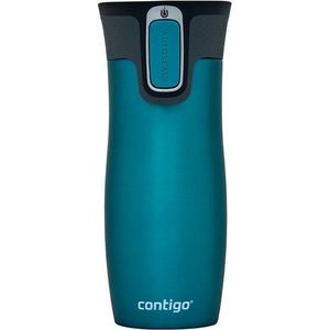 Sticlă termică Contigo West Loop 470 ml Biscay Bay, turcoaz imagine