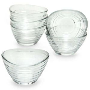 Set de boluri din sticlă Orion Derin 6, 9 x 3, 8 cm, 6 buc imagine