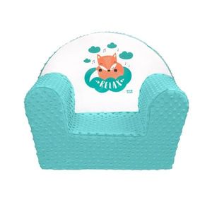 Fotoliu New Baby Minky Fox mint , 42 x 53 cm, verde imagine