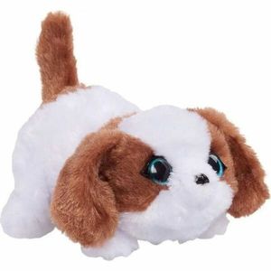 FurReal My Minis Puppy, cățeluș interactiv, alb/maro imagine