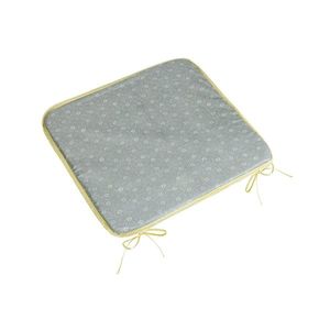 Bellatex Perna Adéla netedă cu flori gri, 40 x 40 cm imagine