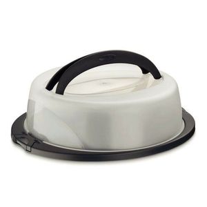 Kela Tavă tort cu capac Deli, neagră imagine