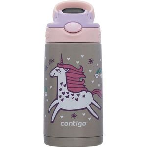 Sticlă termică pentru copii Contigo Easy Clean 380 ml Strawberry Unicorn, roz imagine