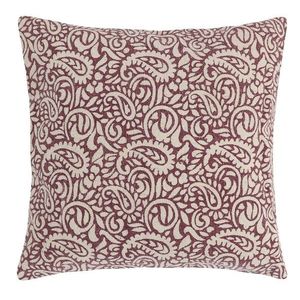 Față de pernă Paula Cașmir bordo, 45 x 45 cm imagine