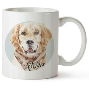 Bohemia Gifts Cană ceramică - Retriever, 350 ml imagine