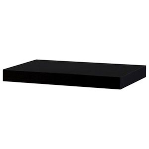 Etajeră de perete P-023 , wenge, negru imagine