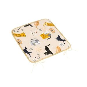 Bellatex Perna Adéla netedă Pisică galbenă, 40 x40 cm imagine