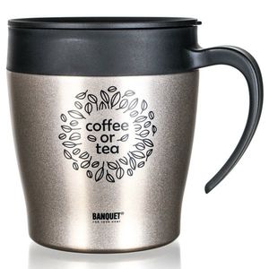 Banquet Cană termică de călătorie TAZZA 330 ml, bej, bej imagine