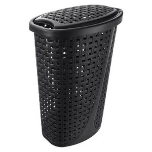 Coș rufe Orion Slim 45 l, negru imagine