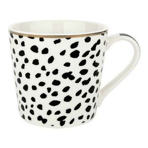 Cană din porțelan Florina Black Avenue Gabrielle, 400 ml imagine