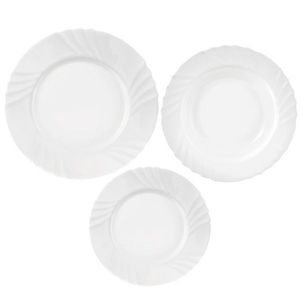 Orion Set de masă Luna cu 18 piese, rotund, cuvaluri imagine