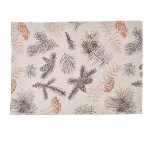 Napron de masă de Crăciun impermeabil Ace de Pin, 32 x 45 cm imagine
