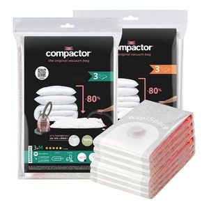Compactor Set de saci de depozitare sub vidAspispace 6 buc., 3x M + 3x L imagine