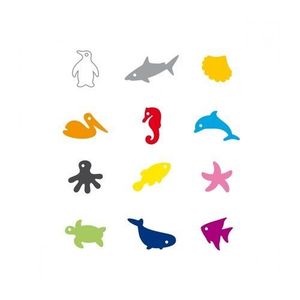 Autocolante pahare Tescoma myDRINK, 12 buc., ocean imagine