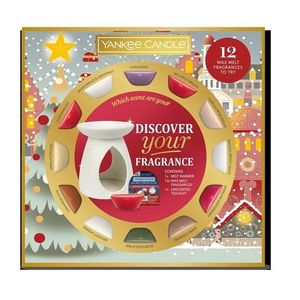 Yankee Candle Set cadou de Crăciun Aromalampa +12 bucăți de ceară imagine