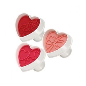 Formă cu presă Tescoma DELÍCIA, inimioare, , 3 buc. imagine