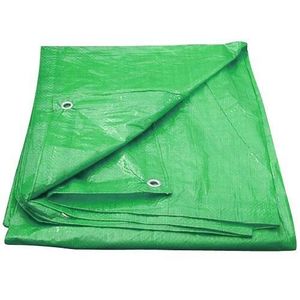 Prelată de acoperire, cu ochiuri, 3 x 4 m, 100 g/m2, verde imagine