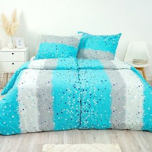 Stanex Lenjerie de pat creponată San Francisco, 140 x 220 cm, 70 x 90 cm imagine