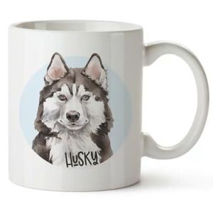 Bohemia Gifts Cană ceramică - Husky, 350 ml imagine