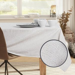Față de masă DecoKing Sparkle crem, 110 x 110 cm imagine
