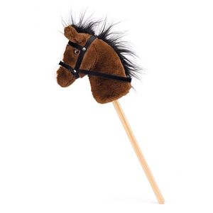 Cal maro închis pe bară Faunica Hobby horse Bonnie imagine