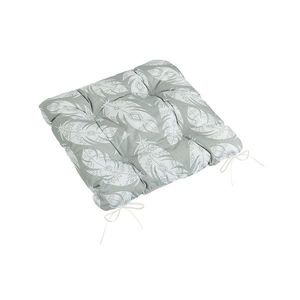 Bellatex Perna Adéla matlasată Pene gri, albă, 40x 40 cm imagine